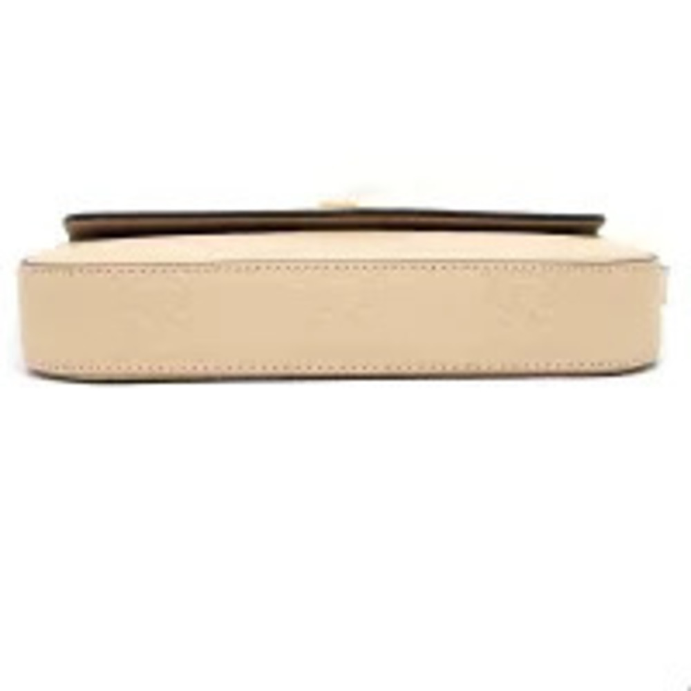 Gucci Super Shoulder Bag Crossbody Beige Leather - Picture 6 of 6